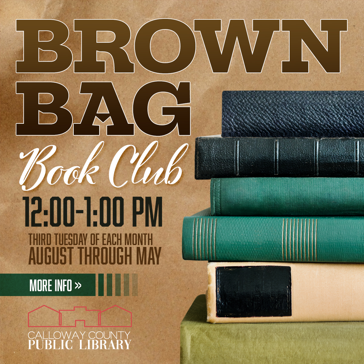 Brown Bag Book Club Calloway County Public Library Info