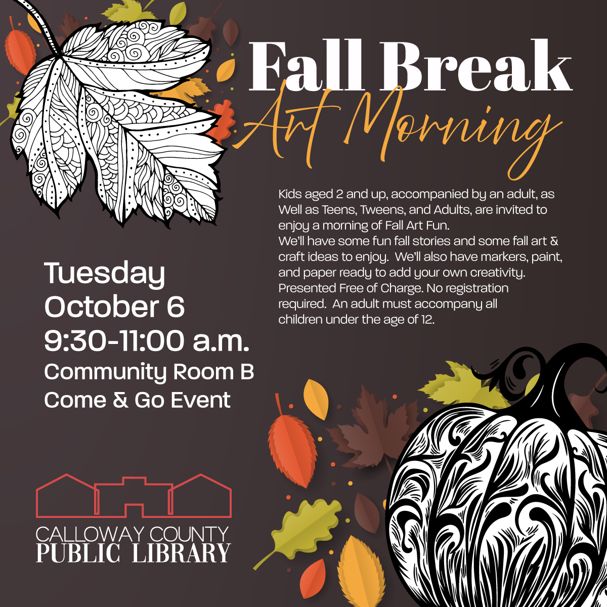 Fall Break Art Morning